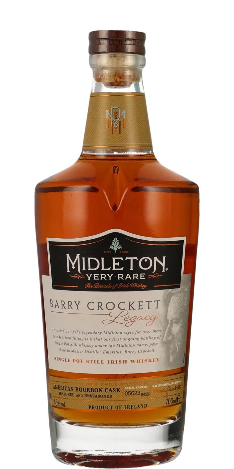 Midleton Barry Crockett Legacy  Very Rare