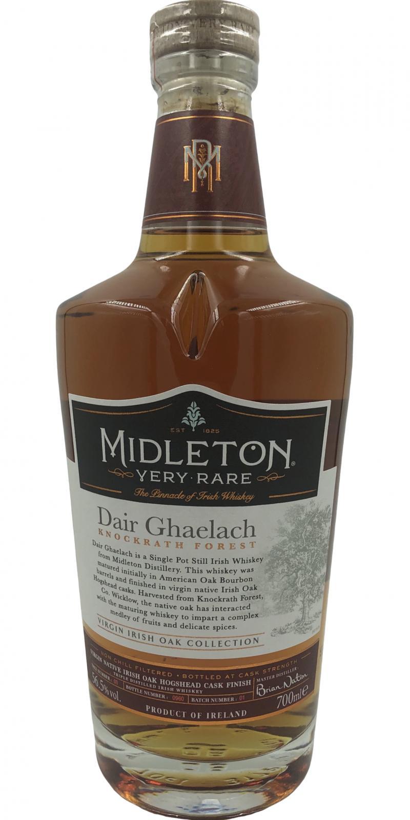 Midleton Dair Ghaelach Knockrath Forest - Tree 3  Virgin Irish Oak Collection