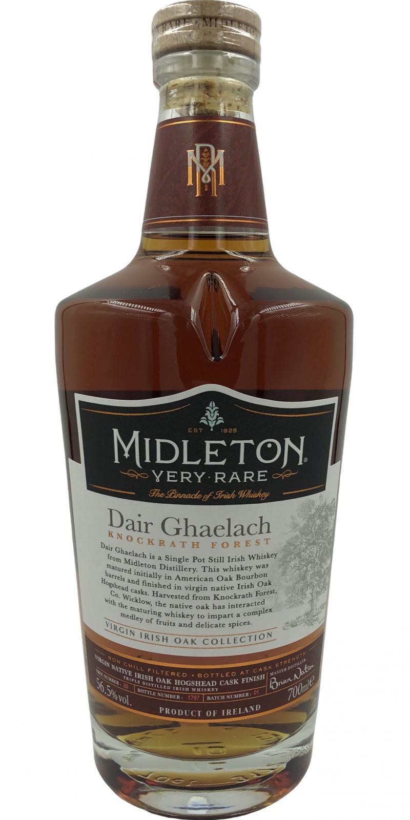 Midleton Dair Ghaelach Knockrath Forest - Tree 5  Virgin Irish Oak Collection