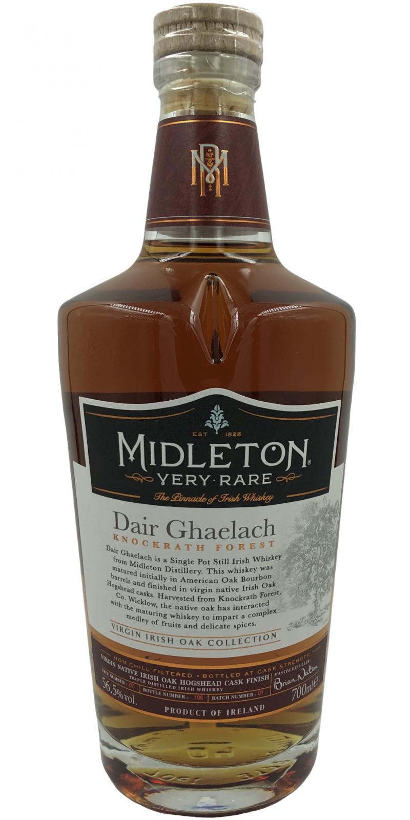 Midleton Dair Ghaelach Knockrath Forest - Tree 7  Virgin Irish Oak Collection