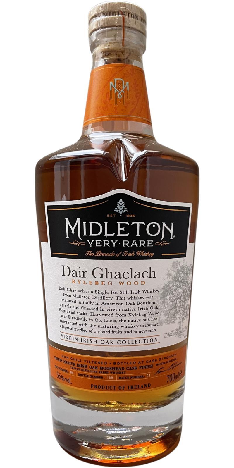 Midleton Dair Ghaelach Kylebeg Wood - Tree 4  Virgin Irish Oak Collection