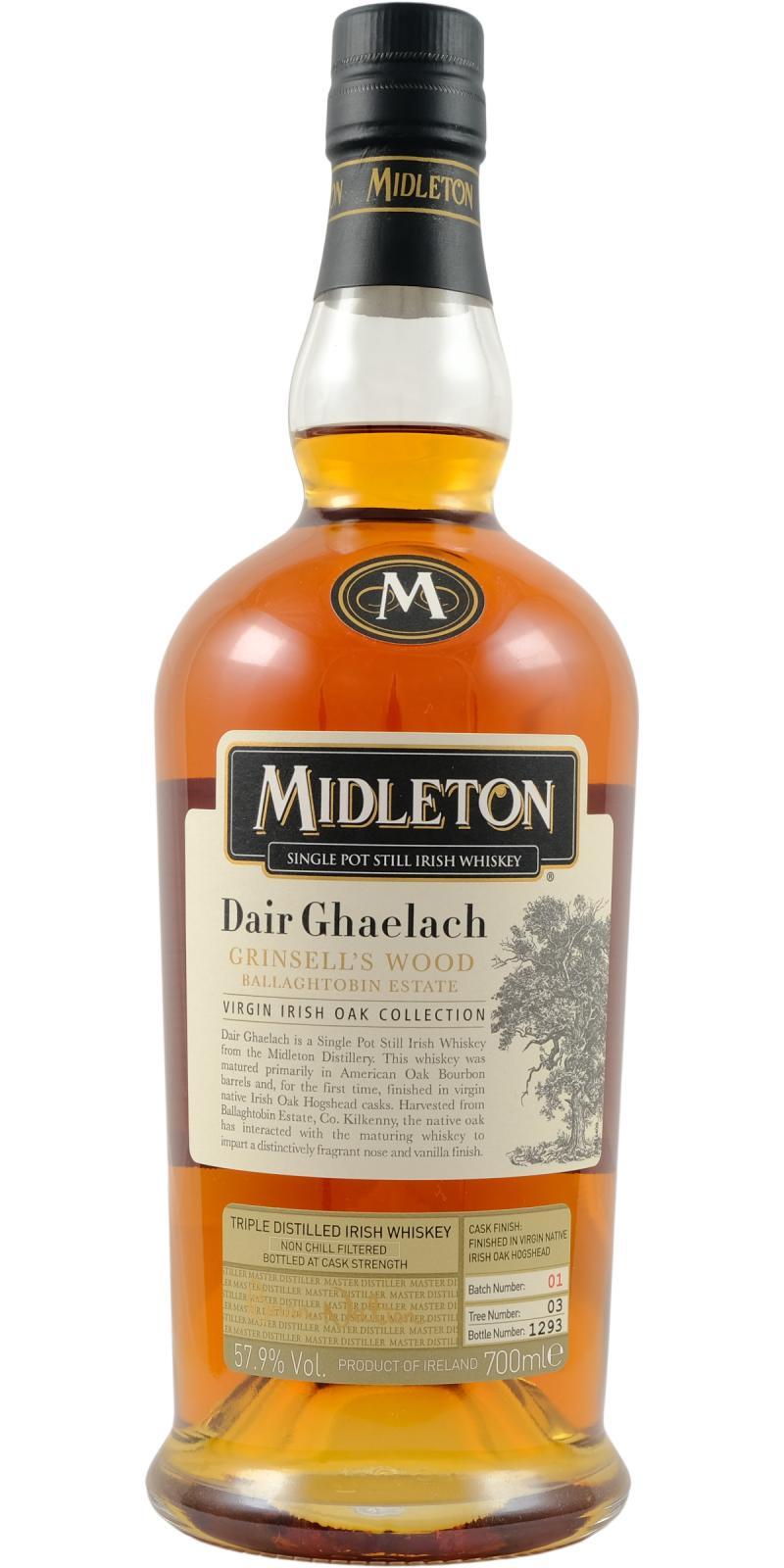 Midleton Dair Ghaelach Tree 3  Virgin Irish Oak Collection