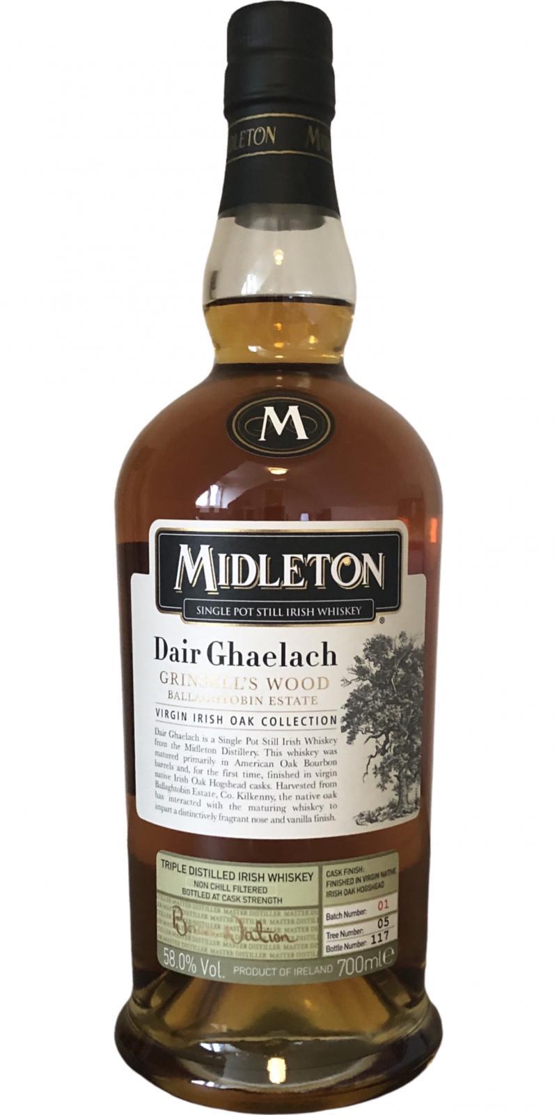 Midleton Dair Ghaelach Tree 5  Virgin Irish Oak Collection