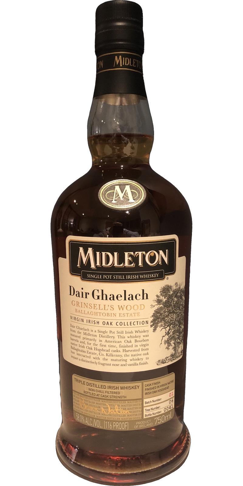 Midleton Dair Ghaelach Tree 6  Virgin Irish Oak Collection