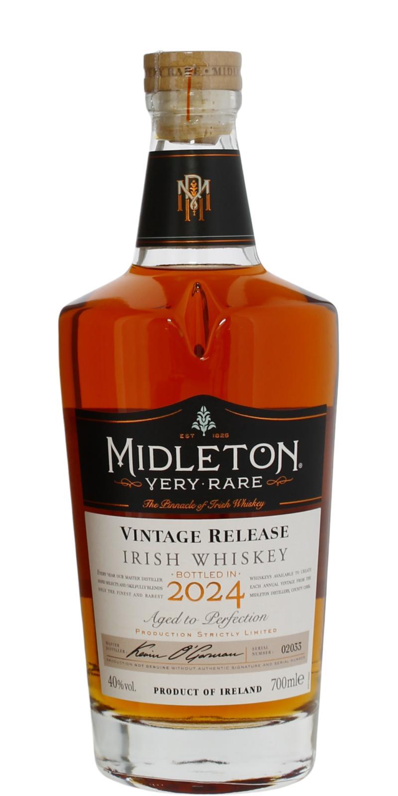 Midleton Very Rare  Vintage Release 2024