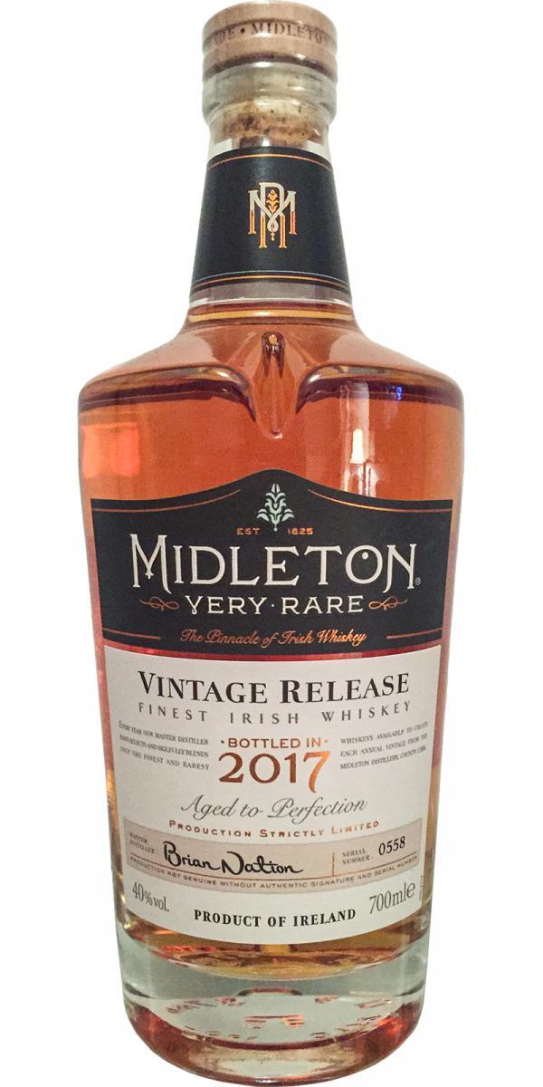 Midleton Very Rare  Vintage Release 2017
