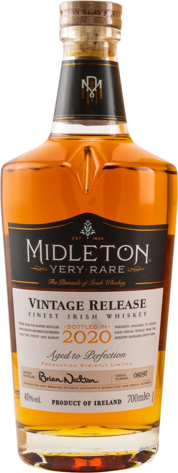 Midleton Very Rare  Vintage Release 2020