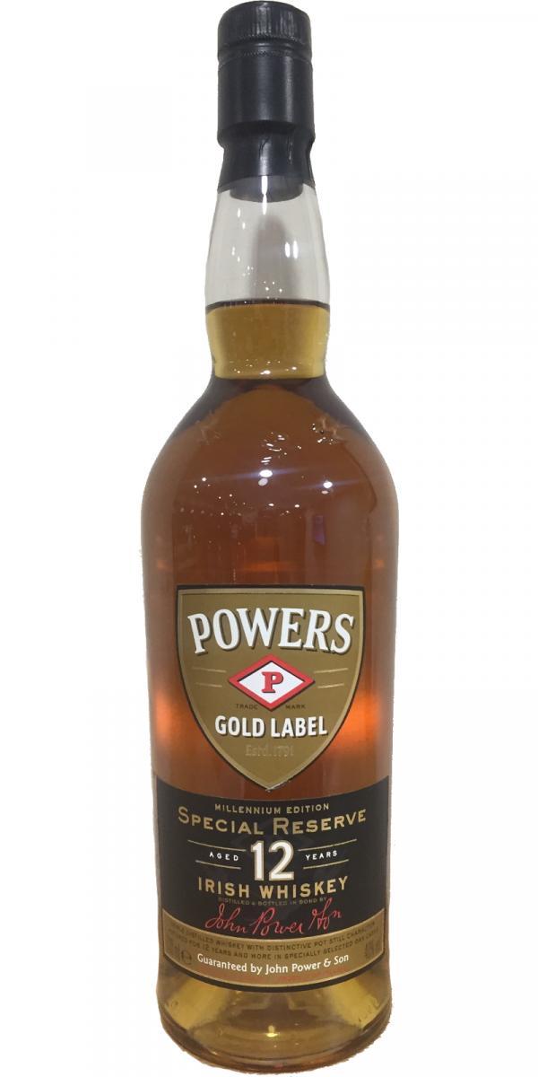 Powers 12-year-old  Gold Label - Millennium Edition - Special Reserve