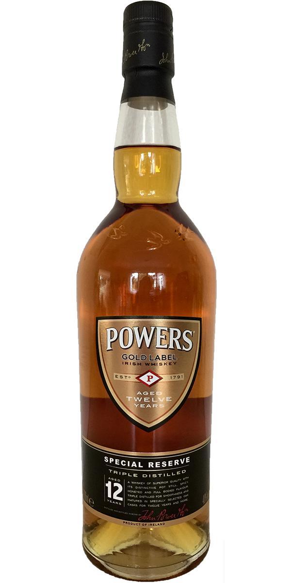 Powers 12-year-old  Gold Label - Special Reserve
