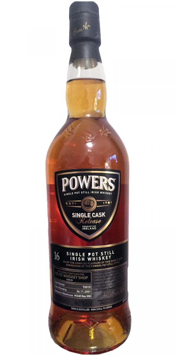 Powers 2001  Single Cask Release