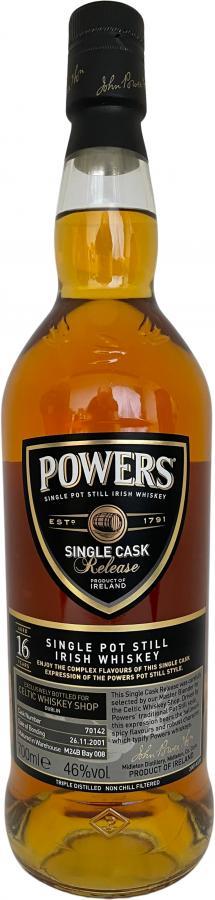 Powers 2001  Single Cask Release