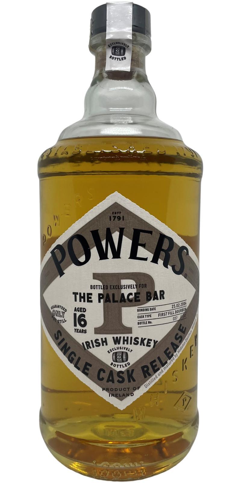 Powers 2004  Single Cask Release