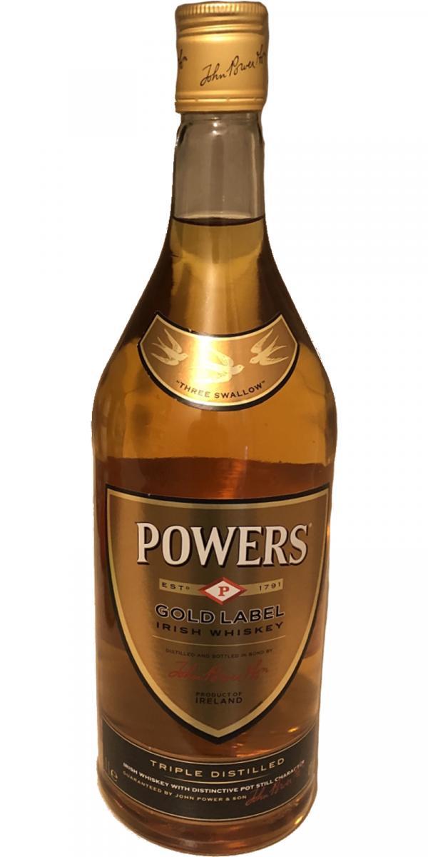 Powers Gold Label  Triple Distilled