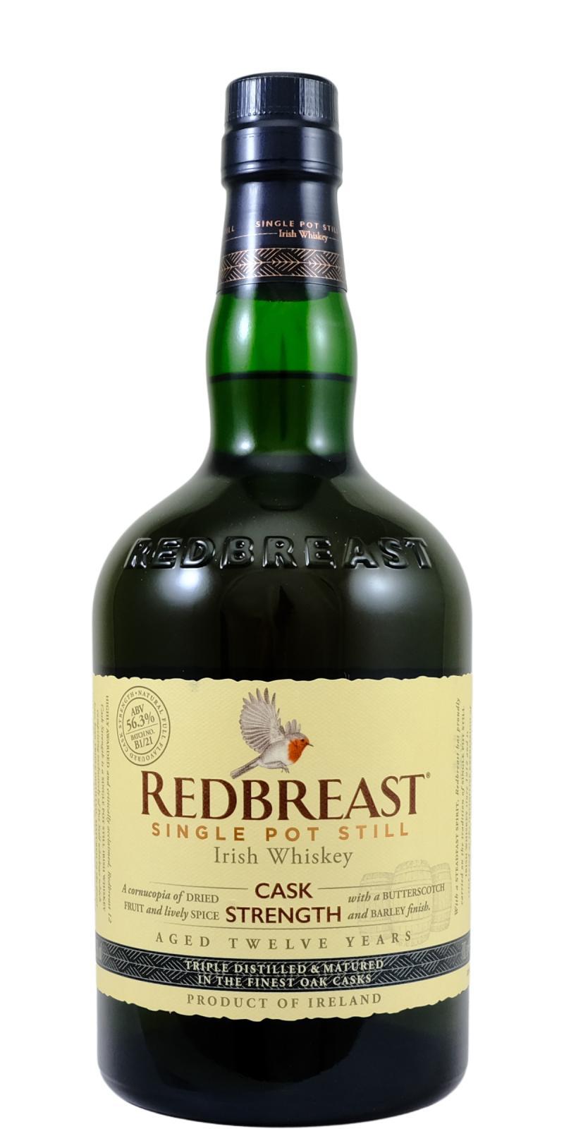Redbreast 12-year-old  Cask Strength