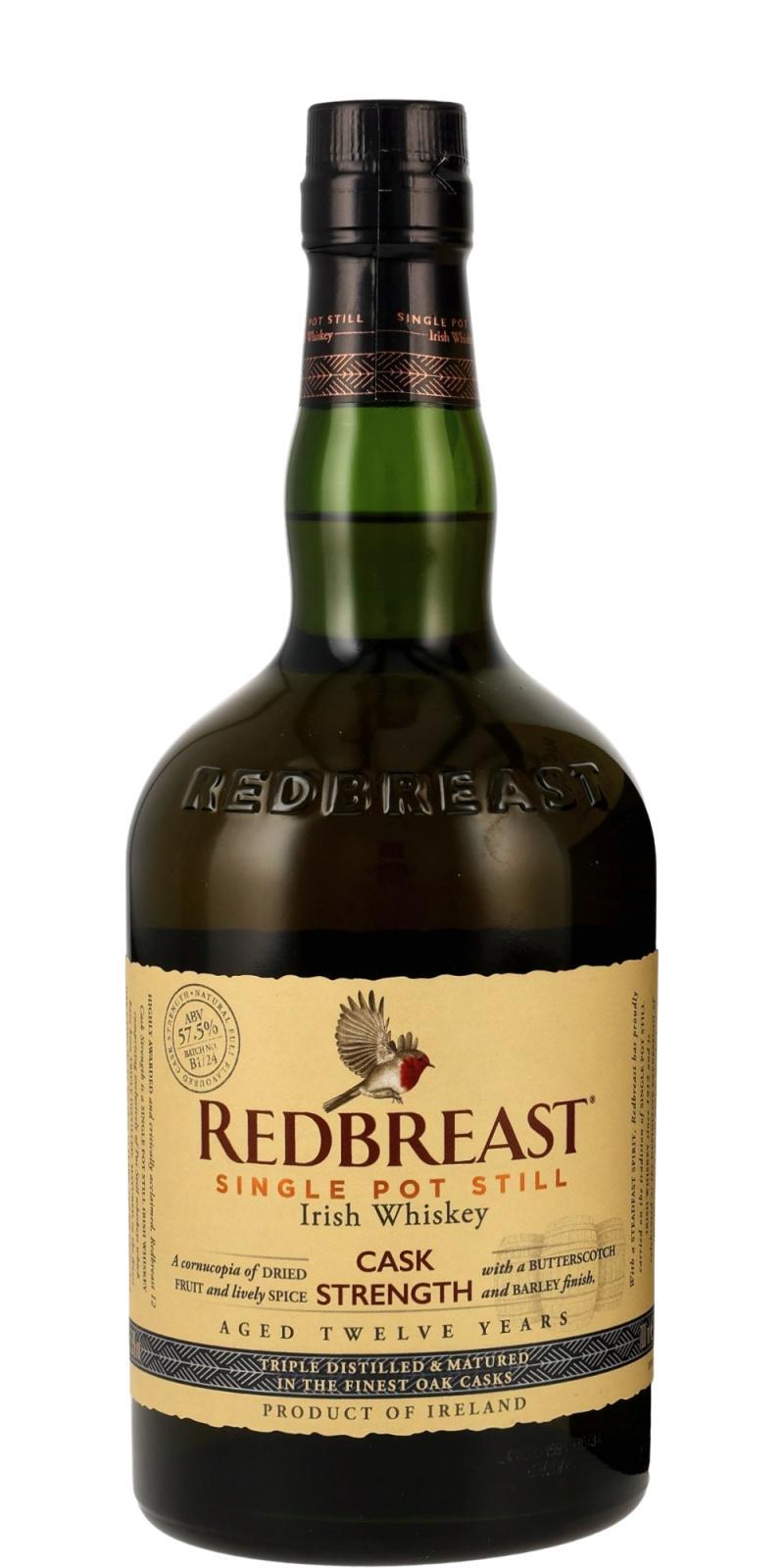 Redbreast 12-year-old  Cask Strength