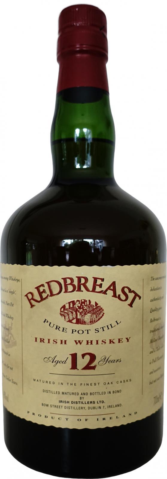 Redbreast 12-year-old  Pure Pot Still