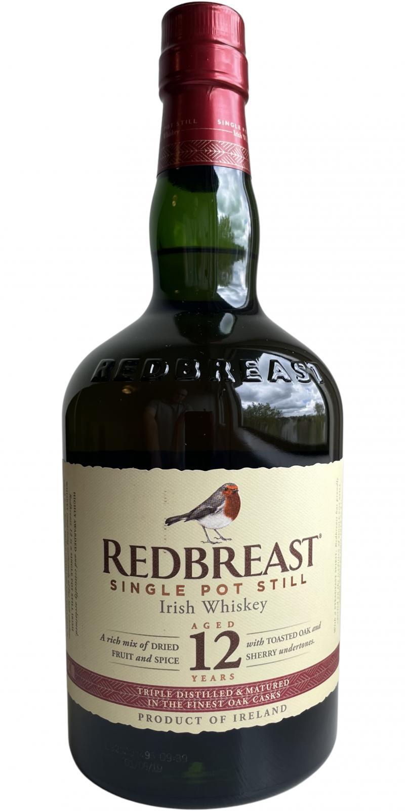 Redbreast 12-year-old  Single Pot Still