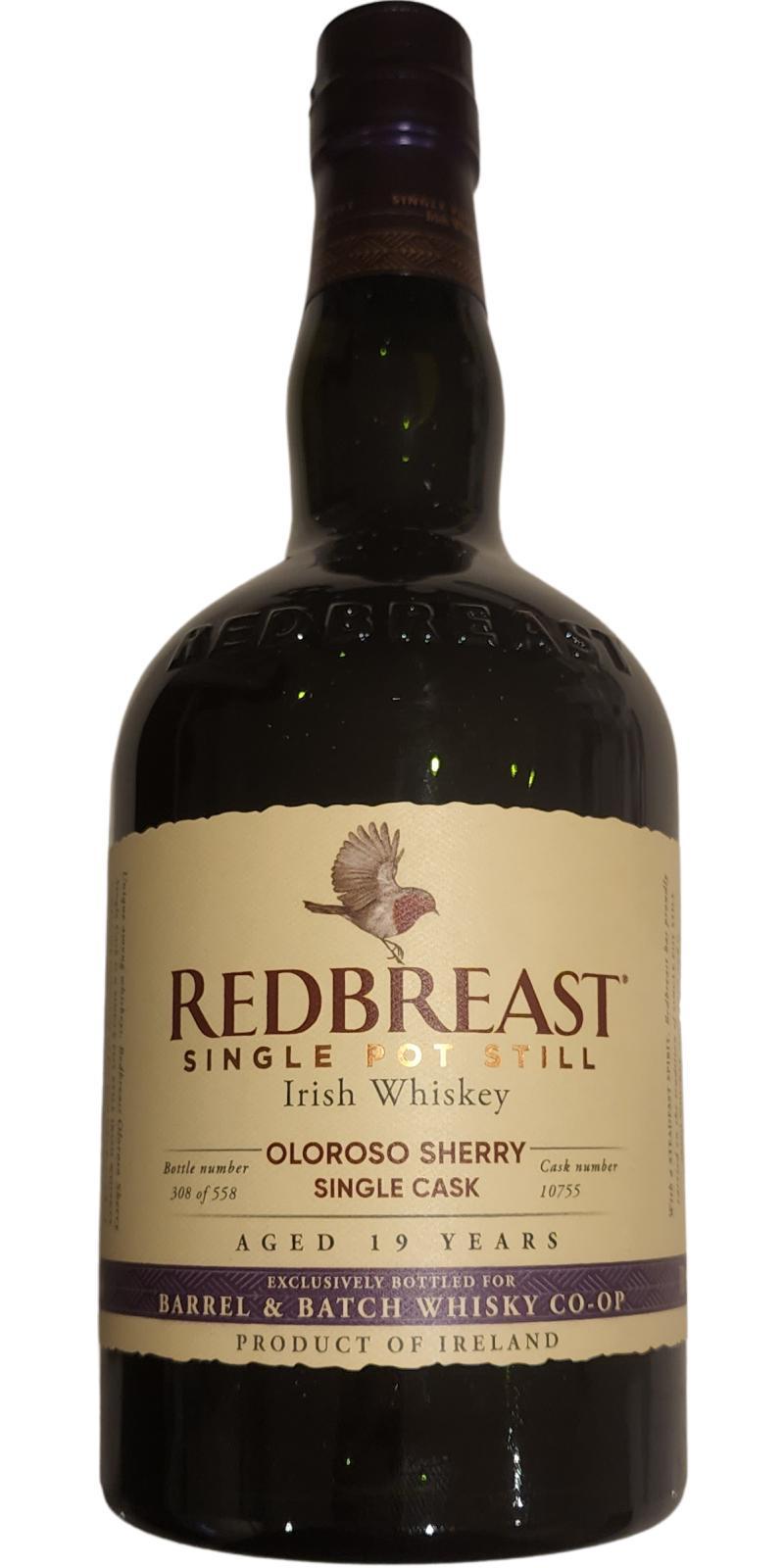 Redbreast 19-year-old  Single Pot Still