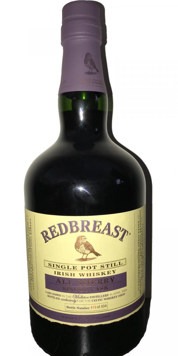 Redbreast 1999  All Sherry - Single Cask