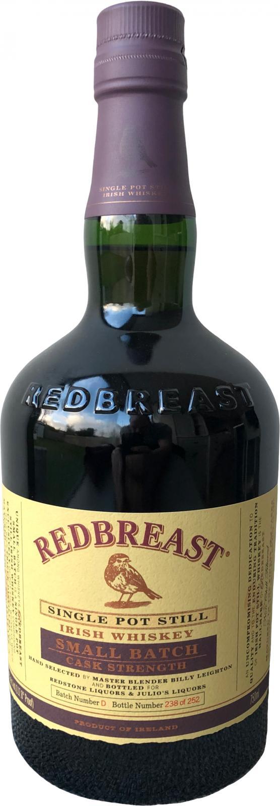Redbreast Small Batch  Cask Strength