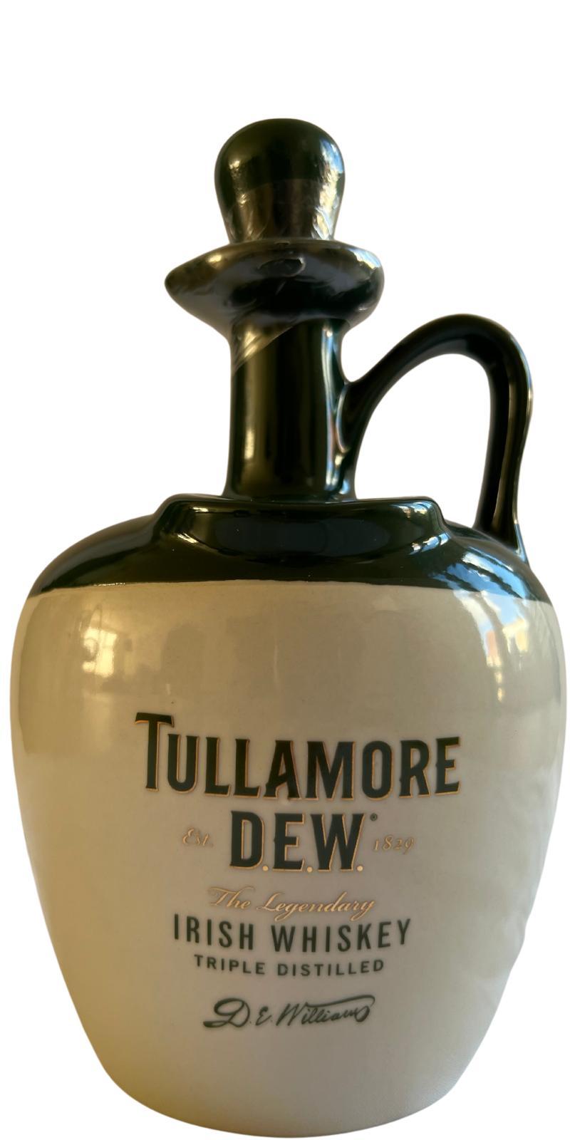 Tullamore Dew Ceramic Jug  The Legendary Irish Whiskey