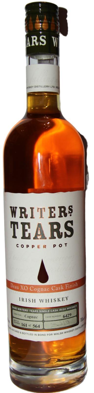Writers' Tears Copper Pot Cognac Cask Finish  Deau XO Cognac Cask Finish