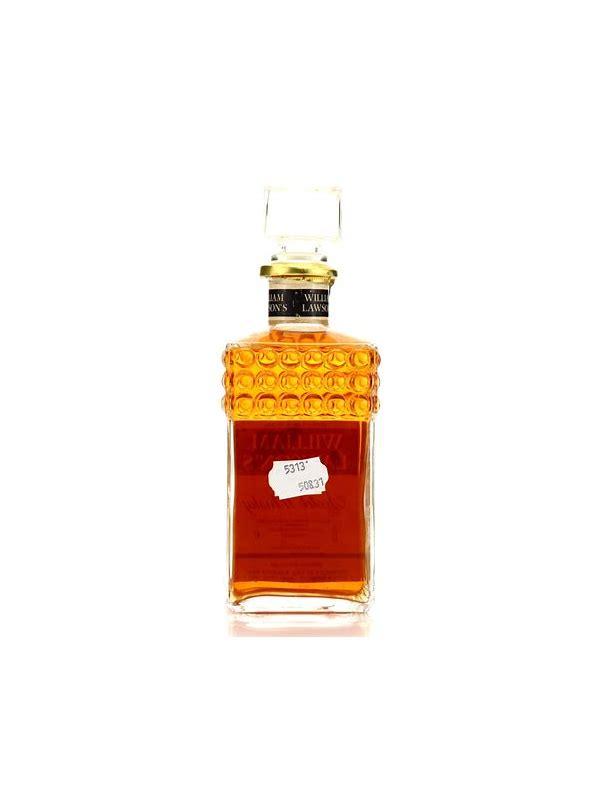 Glenmorangie 10-year-old  still man back label, Martini & Rossi Import