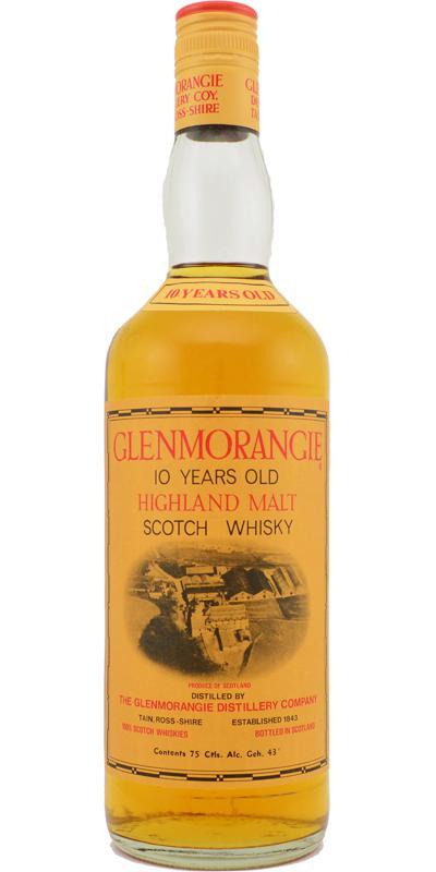Glenmorangie 10-year-old  10 YEARS OLD (1st Generation)