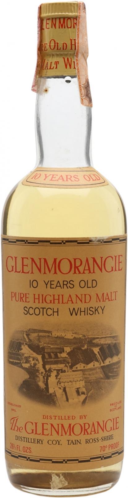 Glenmorangie 10-year-old  Pure Highland Malt
