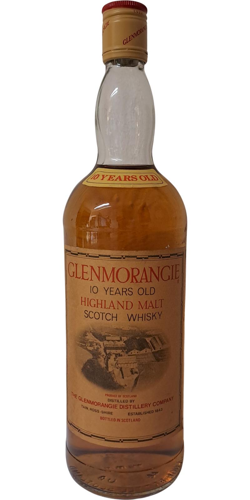 Glenmorangie 10-year-old  Highland Malt Scotch Whisky