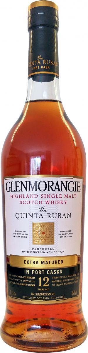 Glenmorangie 12-year-old  Quinta Ruban - 2nd Edition