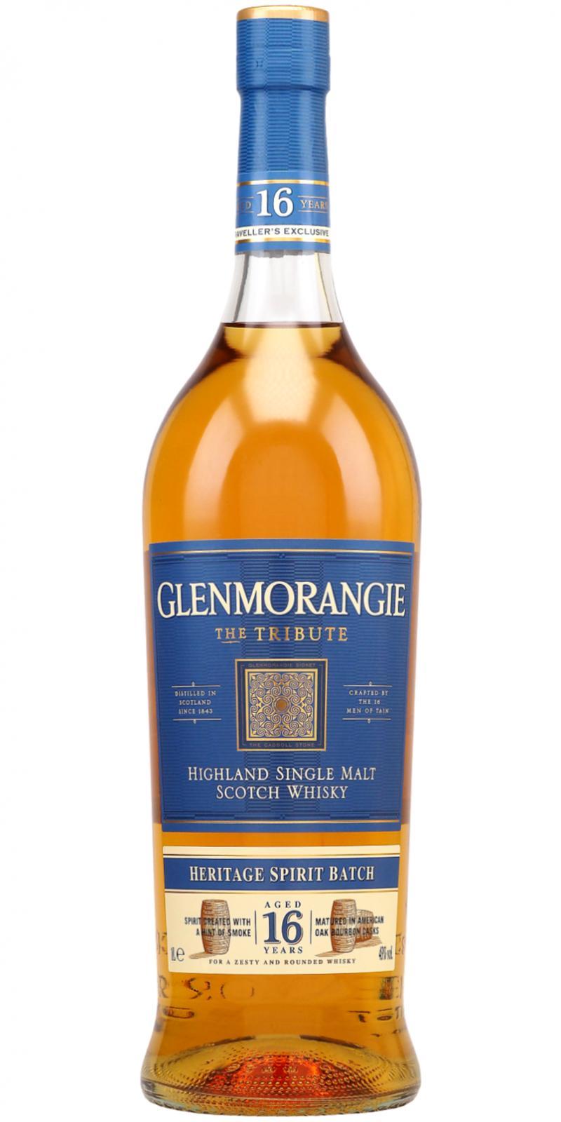 Glenmorangie 16-year-old  The Tribute - Heritage Spirit Batch