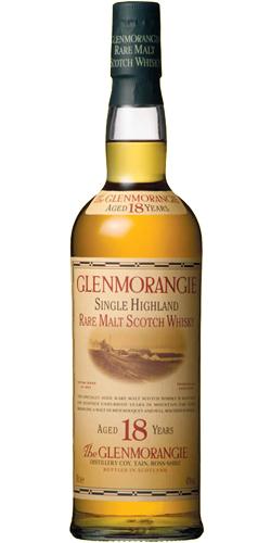 Glenmorangie 18-year-old  Single Highland Rare Malt Scotch Whisky