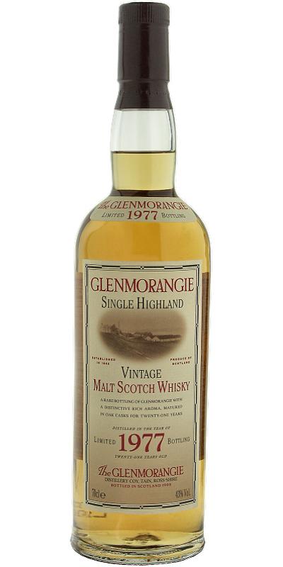 Glenmorangie 1977  Limited 1977 Bottling