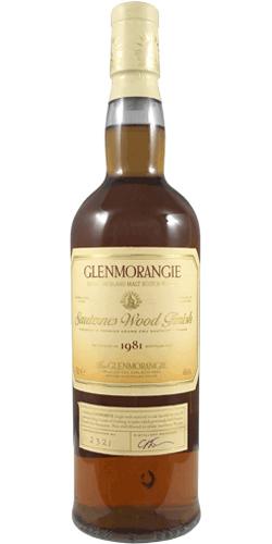 Glenmorangie 1981  Sauternes Wood Finish