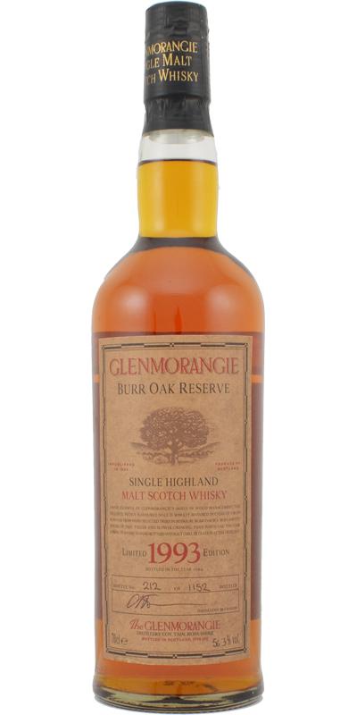 Glenmorangie 1993  Burr Oak Reserve