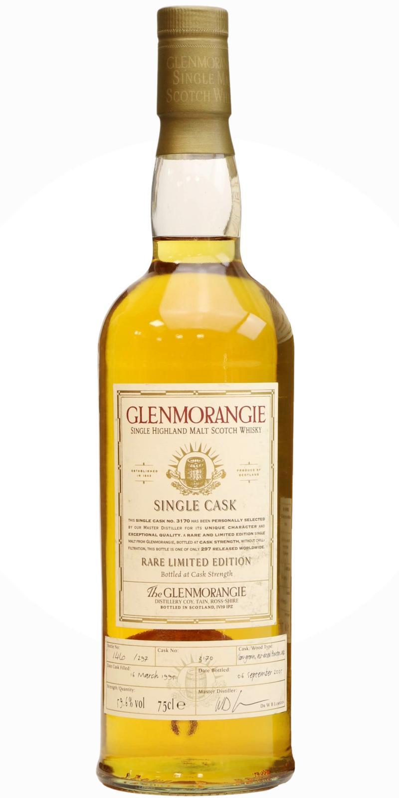Glenmorangie 1995  Rare Limited Edition - Single Cask