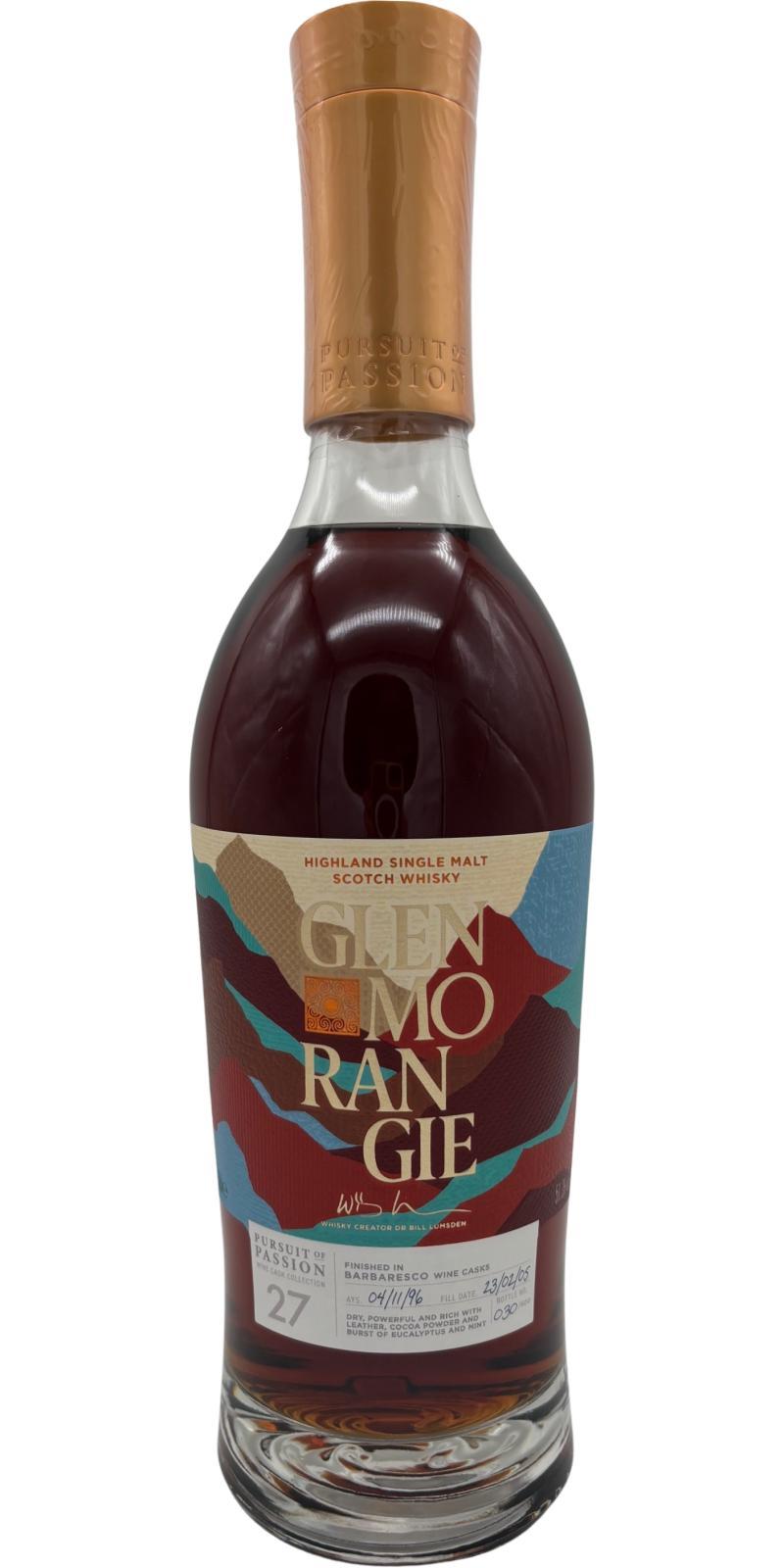 Glenmorangie 1996  Pursuit of Passion