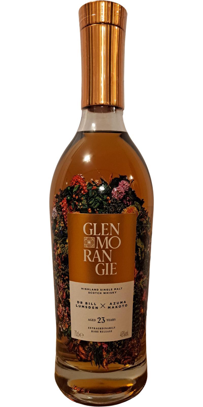 Glenmorangie 23-year-old  Dr Bill Lumsden X Azuma Mokota