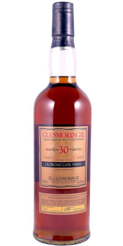 Glenmorangie 30-year-old  Rare Aged - Oloroso Cask Finish