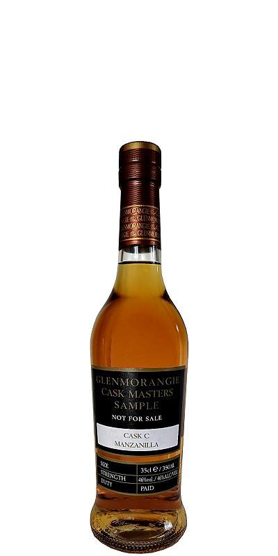 Glenmorangie Cask Masters Sample  NOT FOR SALE