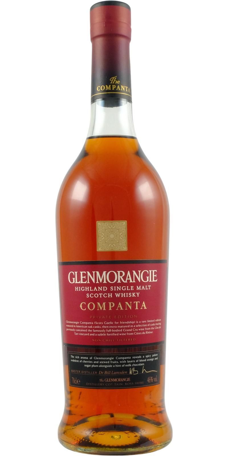 Glenmorangie Companta  Private Edition
