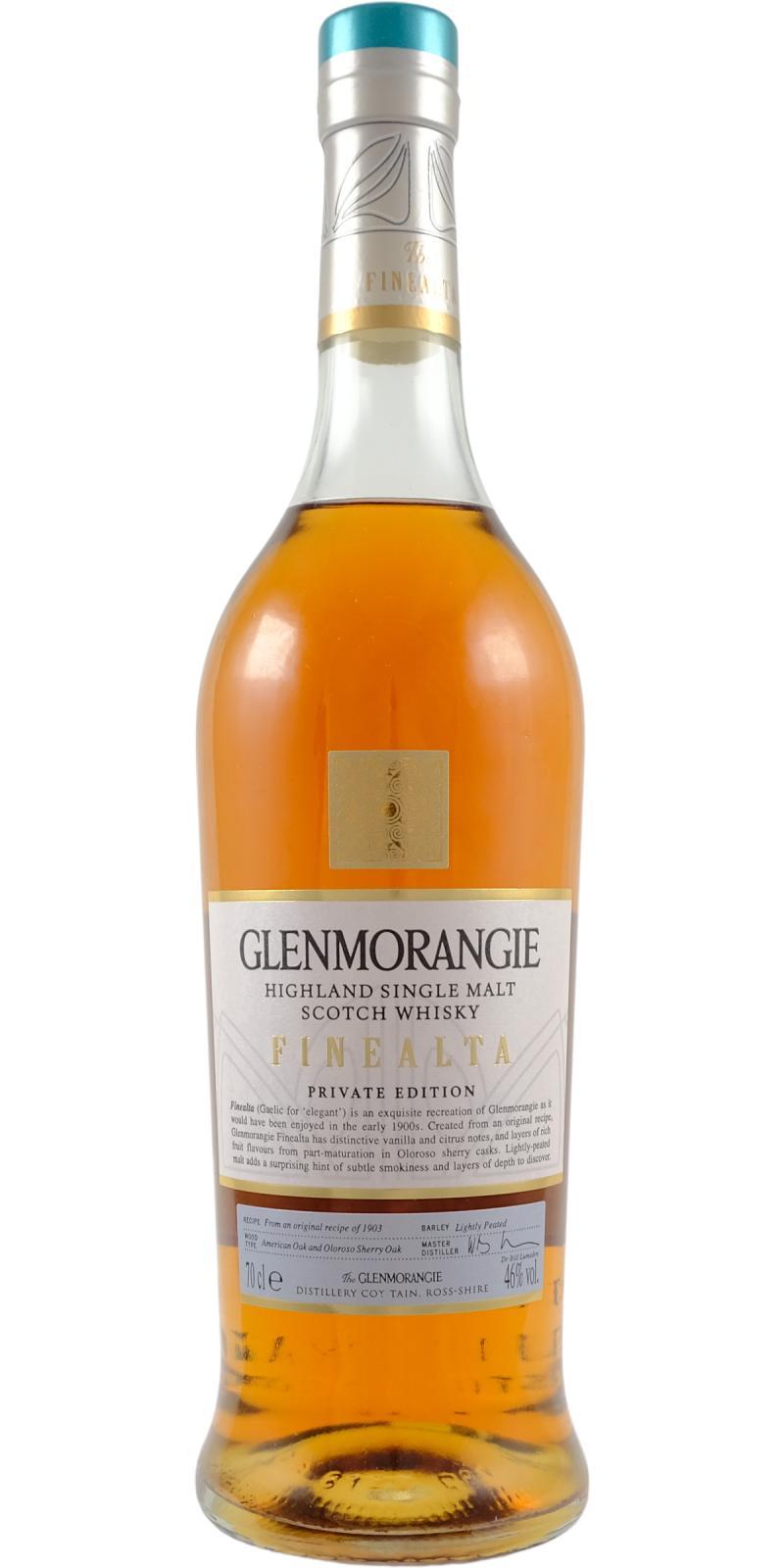 Glenmorangie Finealta  Private Edition
