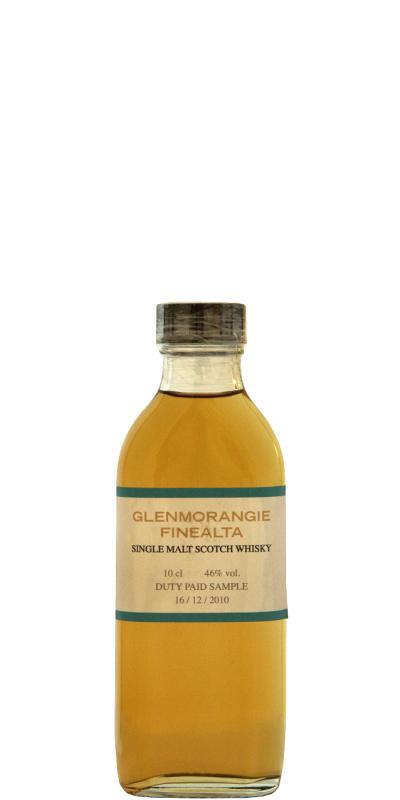 Glenmorangie Finealta  Duty Paid Sample