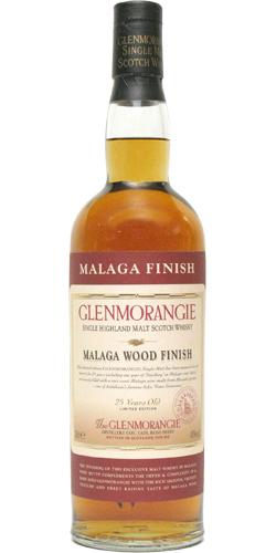 Glenmorangie Malaga Wood Finish  Malaga Wood Finish