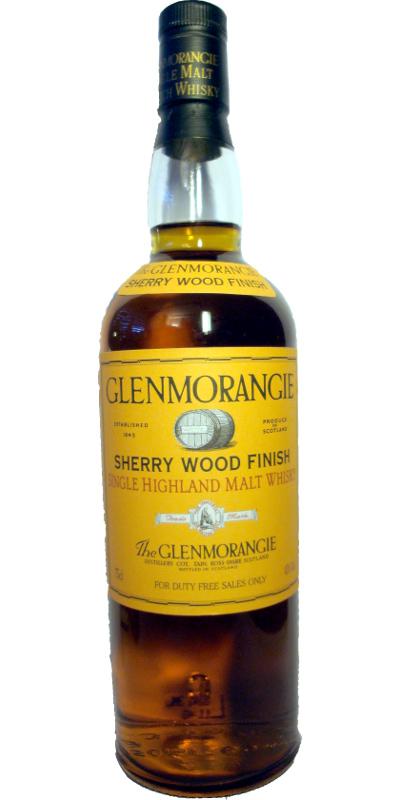 Glenmorangie Sherry Wood Finish  Duty Free Only