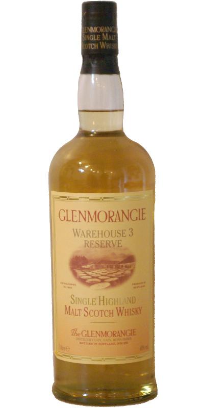 Glenmorangie Warehouse 3 Reserve