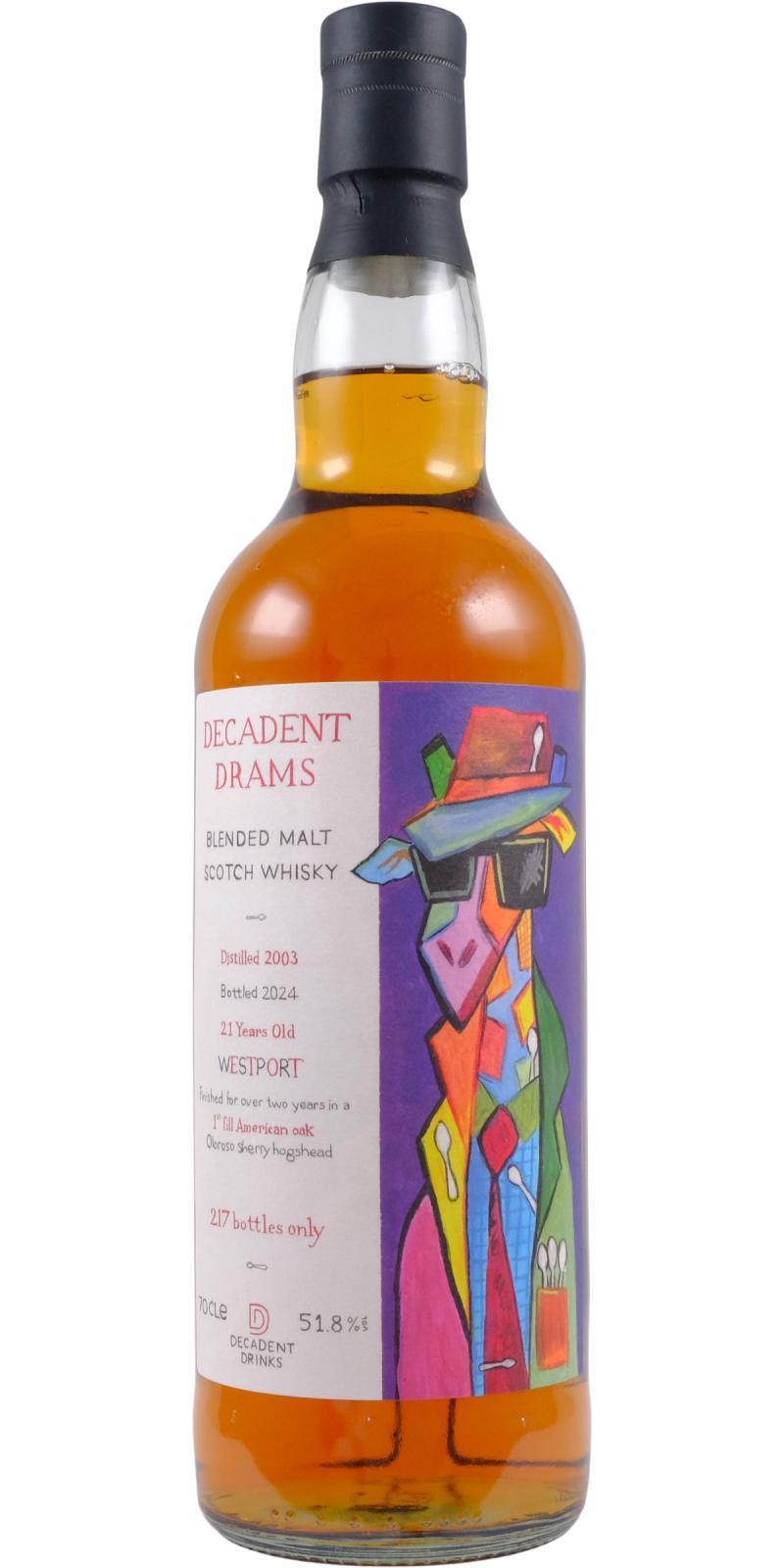 Westport 2003 DeDr  Decadent Drams