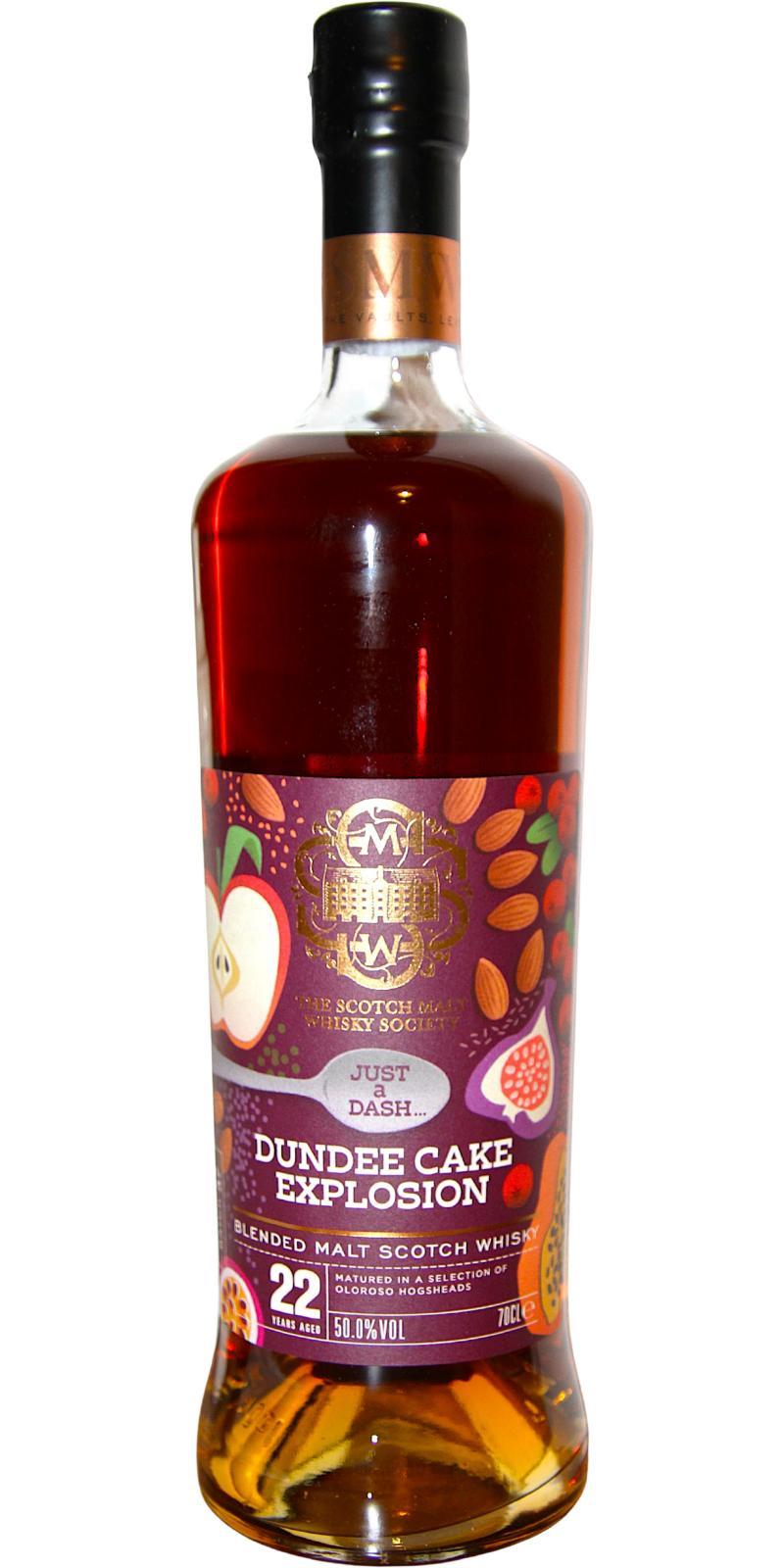Blended Malt Scotch Whisky 2003 SMWS  Just a dash: Dundee cake explosion