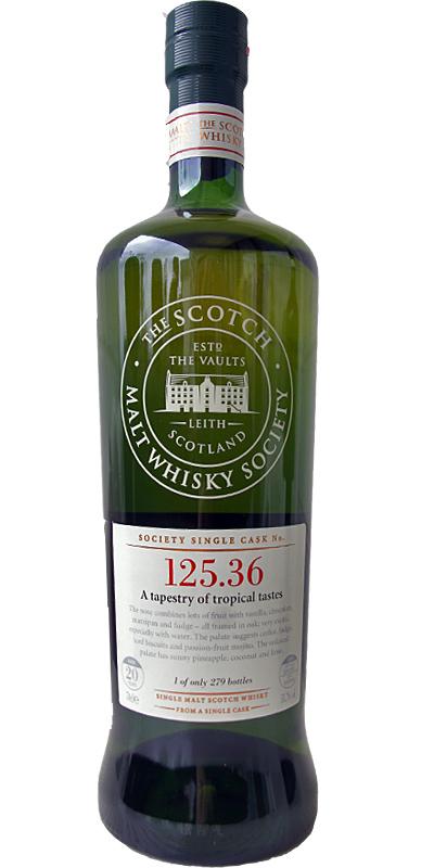 Glenmorangie 1989 SMWS 125.36  A tapestry of tropical tastes